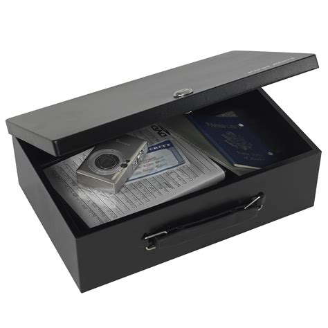 locking steel storage box|small metal lockable storage boxes.